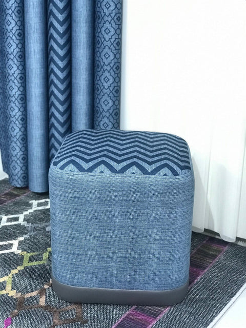 CUBE FOOTSTOOL (MULTI-COLOUR)