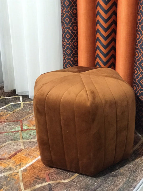 DIAMOND FOOTSTOOL (MULTI-COLOURS)