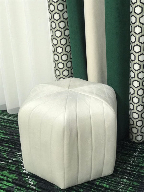 DIAMOND FOOTSTOOL (MULTI-COLOURS)