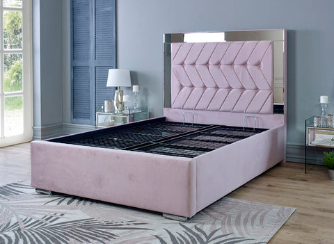 Paris Mirror Ottoman Bed
