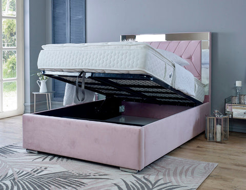 Paris Mirror Ottoman Bed