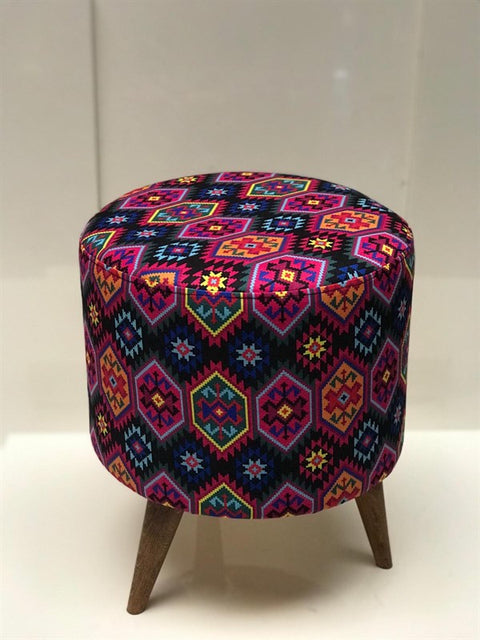FRAZER FOOTSTOOL (MULTI-COLOURS)