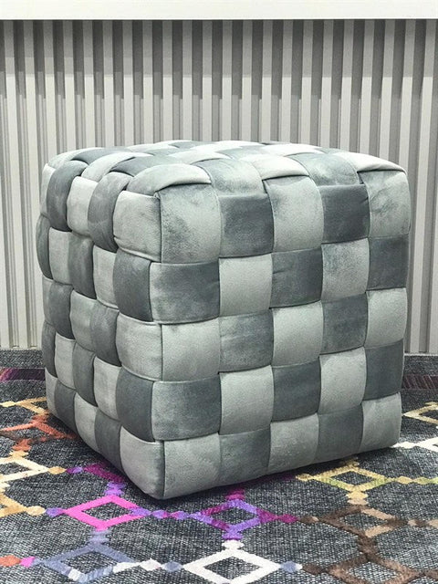 PUZZLE FOOTSTOOL (MULTI-COLOUR)