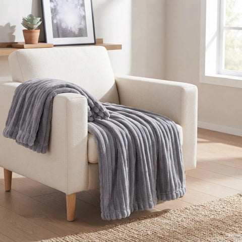 Ribbed Wellsoft Blanket